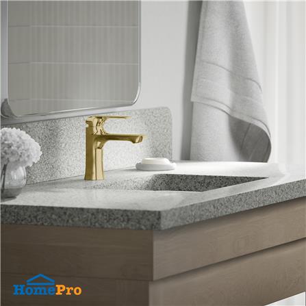 ก๊อกอ่างล้างหน้า KOHLER K-30055T-4CD-AF สีทอง_2