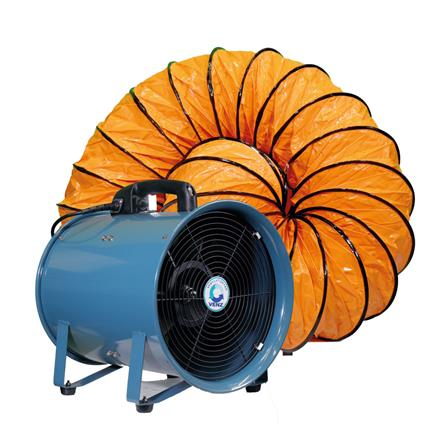 พัดลมดูดเป่า 12 นิ้ว VENZ PF-12 สีฟ้า_2