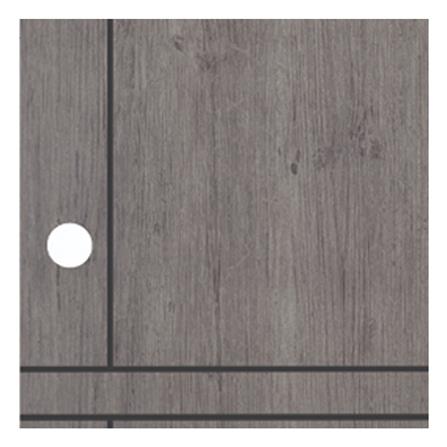 ประตูภายใน UPVC เจาะลูกบิด MODERNWOOD LMWNR10 80x200 ซม. สีเกรย์โอ๊ค_1