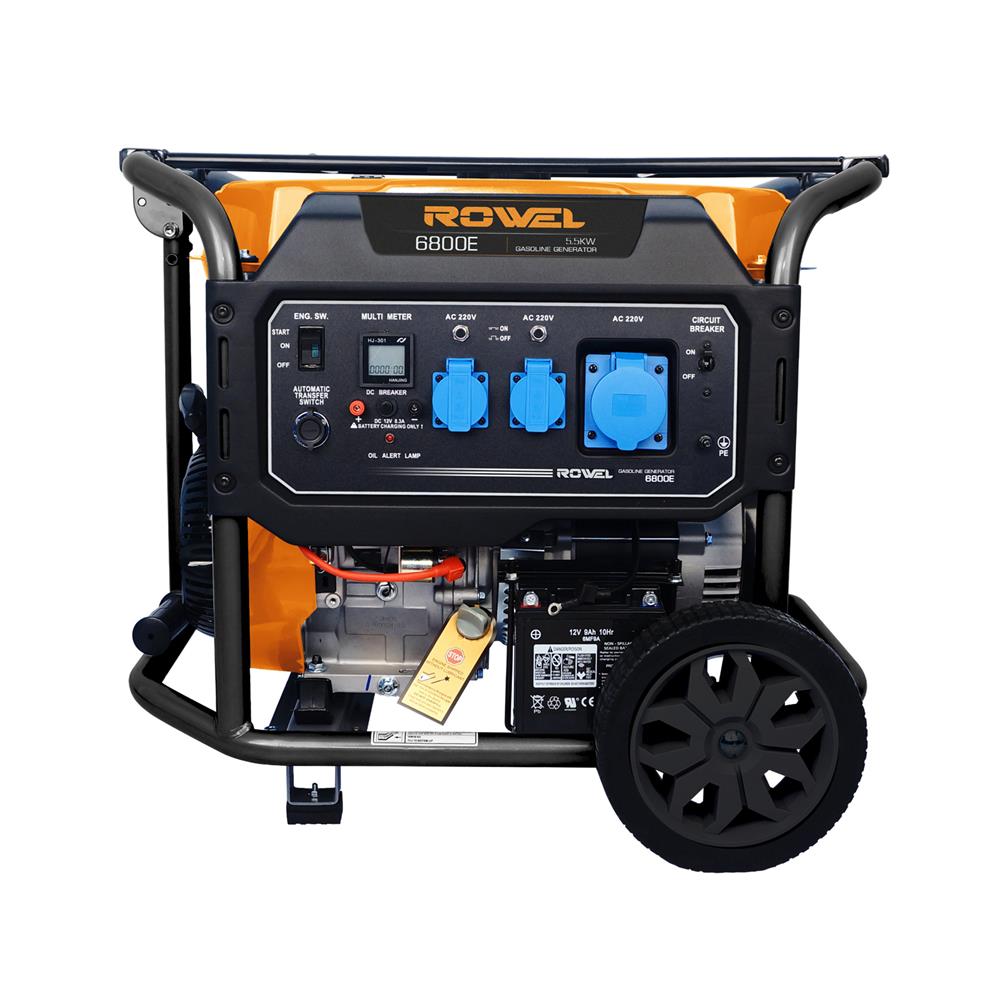 เครื่องกำเนิดไฟฟ้า ROWEL RW-GE-GN-6800E 5.5 กิโลวัตต์