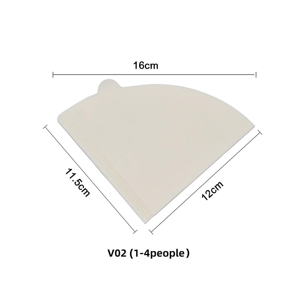 กระดาษกรองกาแฟทรงกรวย KOF BAKE V60-V02
