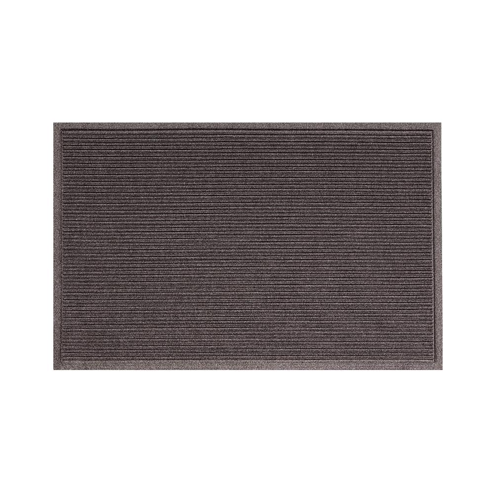 พรมเช็ดเท้าดักฝุ่น KLEEN-TEX STRIPE 60x90 ซม. สีน้ำตาล