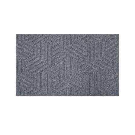 พรมเช็ดเท้าดักฝุ่น PRAW DEE-ECO 45x75 ซม. สีเทา