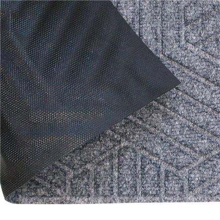 พรมเช็ดเท้าดักฝุ่น PRAW DEE-ECO 45x75 ซม. สีเทา_2