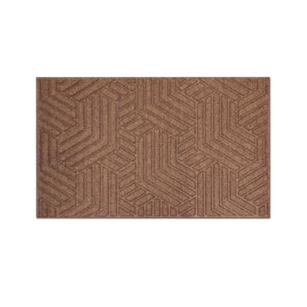 พรมเช็ดเท้าดักฝุ่น DEE-ECO 45x75 ซม. สีน้ำตาล/เบจ