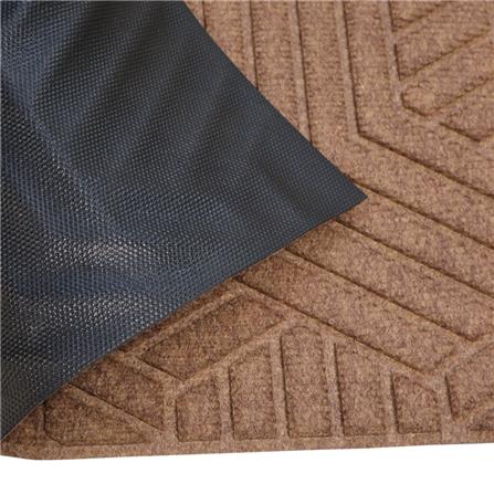 พรมเช็ดเท้าดักฝุ่น DEE-ECO 45x75 ซม. สีน้ำตาล/เบจ_2