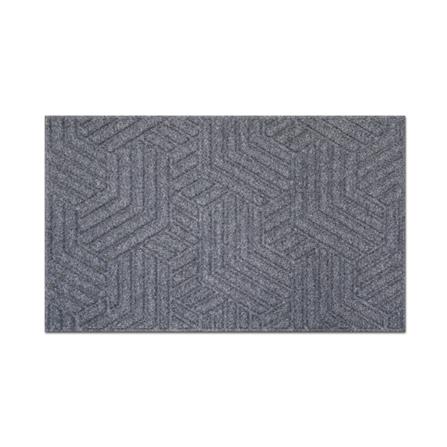 พรมเช็ดเท้าดักฝุ่น DEE-ECO 60X90 ซม. สีเทา