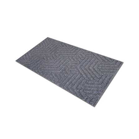 พรมเช็ดเท้าดักฝุ่น DEE-ECO 60X90 ซม. สีเทา_4