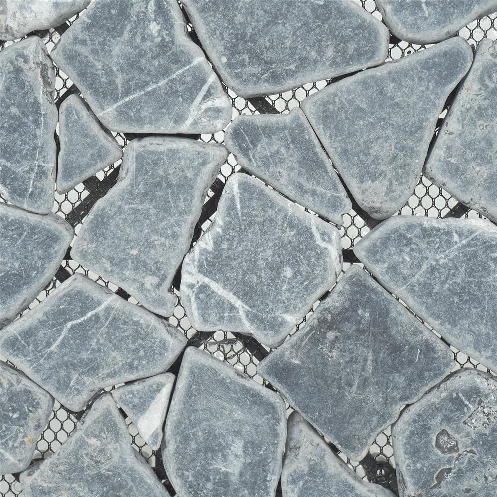 แผ่นทางเท้าหินอ่อน SPRING 30x30 ซม. สีดำ