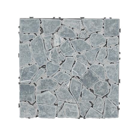 แผ่นทางเท้าหินอ่อน SPRING 30x30 ซม. สีดำ_0