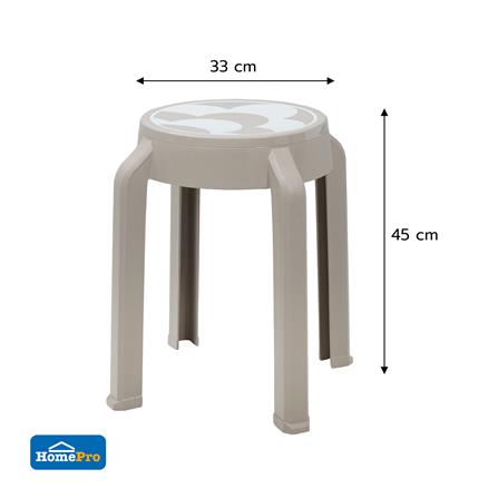 เก้าอี้พลาสติก SPRING RELAX&RESET CIRCULAR สีโทป_5