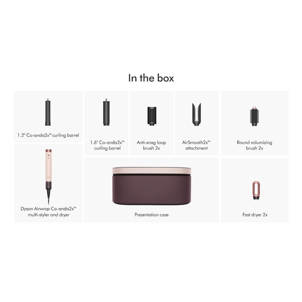 แกนม้วนผม DYSON HS09 AIRWRAP CERAMIC PINK/ROSE GOLD