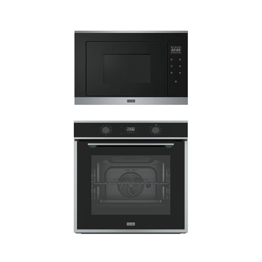 ไมโครเวฟฝัง+เตาอบฝัง FRANKE FSM 25 MW XS+FMA 97 P XS