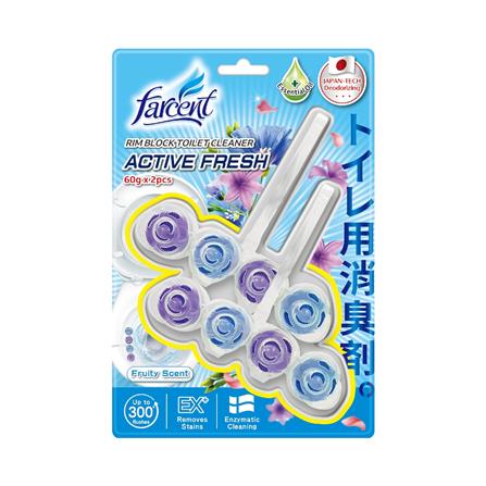 ริมบล็อคทอยเล็ตคลีนเนอร์ FARCENT 60 กรัม ฟรุตตี้_0