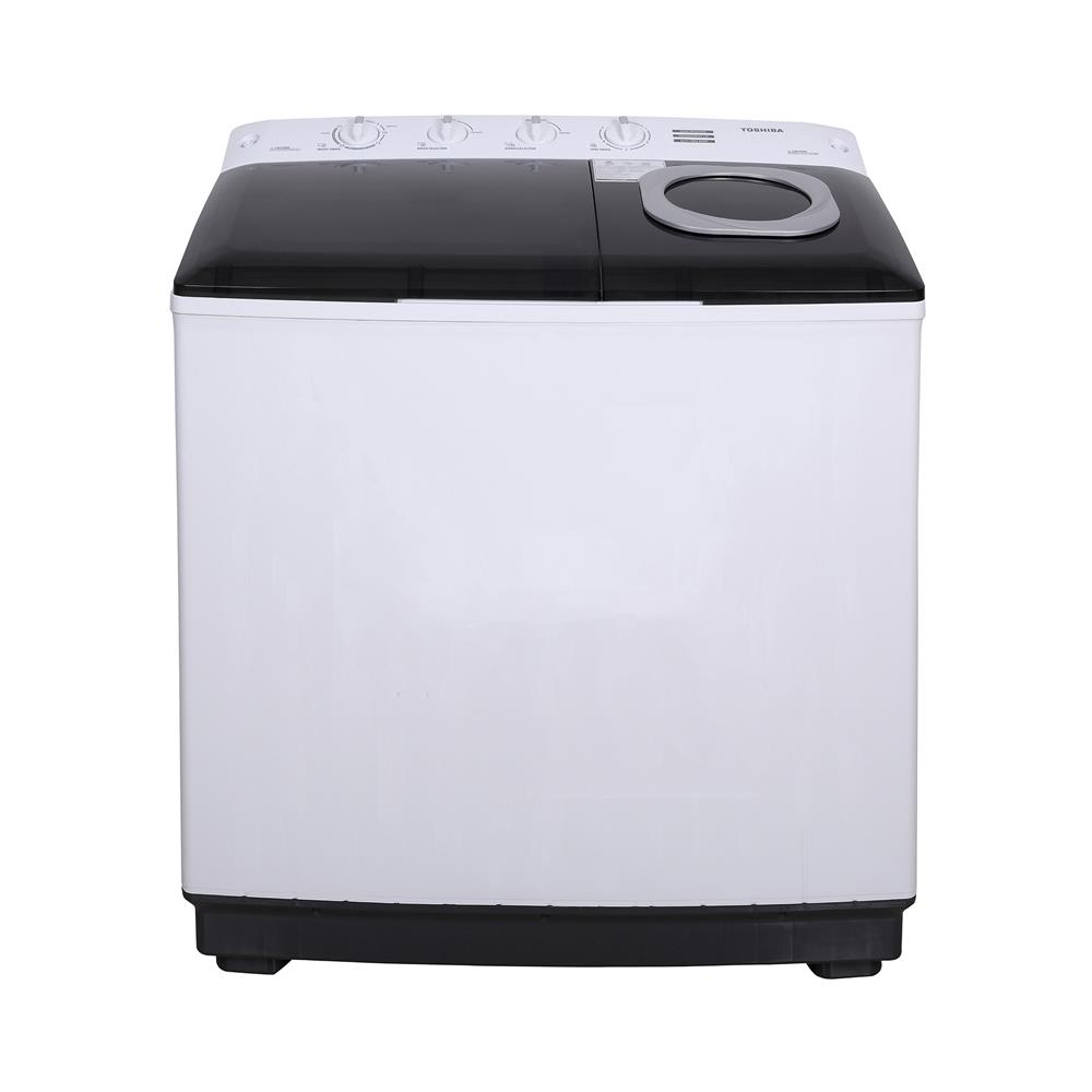 เครื่องซักผ้า 2 ถัง TOSHIBA VH-Q130MT 12 กก. สีขาว