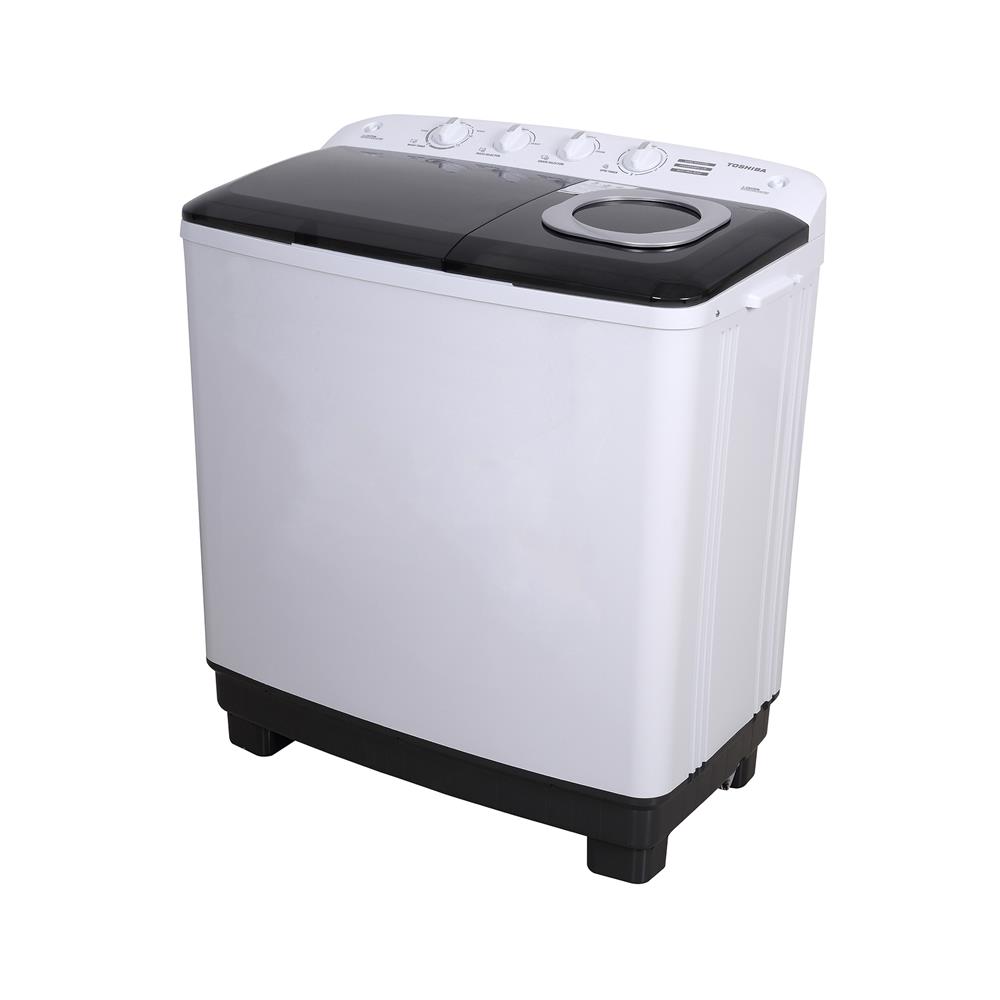 เครื่องซักผ้า 2 ถัง TOSHIBA VH-Q130MT 12 กก. สีขาว