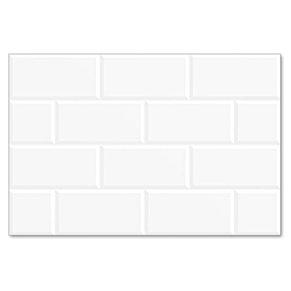 กระเบื้องผนัง 30x45 ซม. DURAGRES มาเว่น บริค ไวท์ A 1.08 ตร.ม.