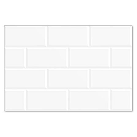 กระเบื้องผนัง 30x45 ซม. DURAGRES มาเว่น บริค ไวท์ A 1.08 ตร.ม._0