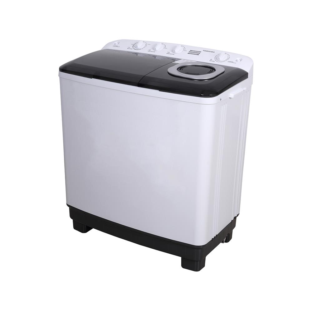 เครื่องซักผ้า 2 ถัง TOSHIBA VH-Q180MT 17 กก. สีขาว