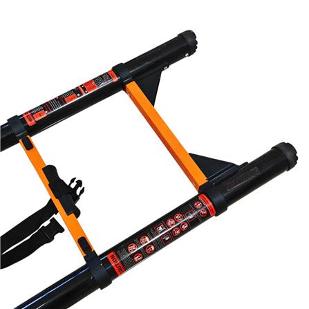 บันไดอเนกประสงค์ปรับแบบ BARCO 2x8 16 ขั้น สีดำ_1