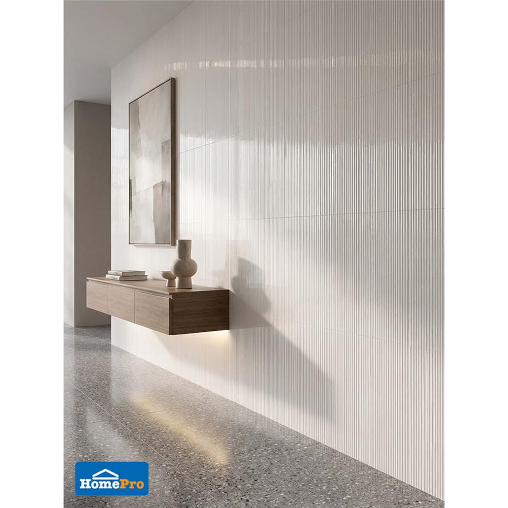 กระเบื้องผนัง 30x45 ซม. DURAGRES อูซี่ ไลน์ ไลท์ โบน A 1.08 ตร.ม.