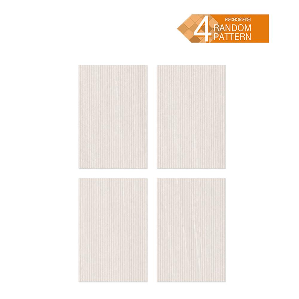 กระเบื้องผนัง 30x45 ซม. DURAGRES อูซี่ ไลน์ ไลท์ โบน A 1.08 ตร.ม.