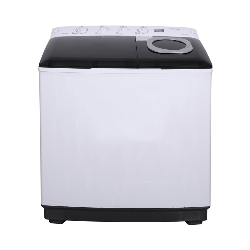 เครื่องซักผ้า 2 ถัง TOSHIBA VH-Q110MT 10 กก. สีขาว