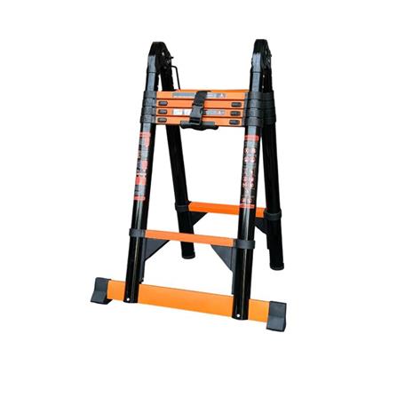 บันไดอเนกประสงค์ปรับแบบ BARCO 2x5 10 ขั้น สีดำ