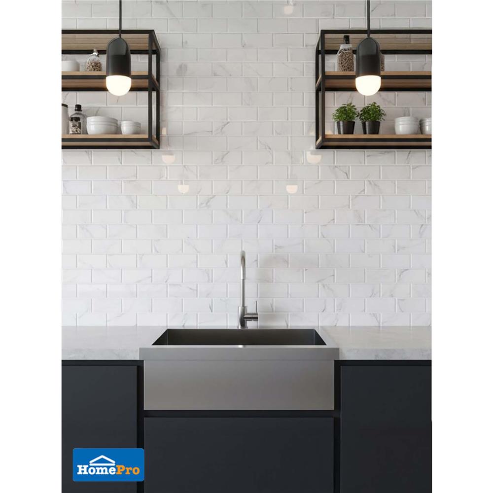 กระเบื้องผนัง 30x45 ซม. DURAGRES ฟิวส์ บริค ไวท์ A 1.08 ตร.ม.