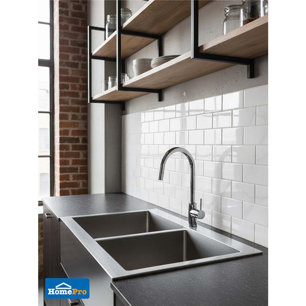 กระเบื้องผนัง 30x45 ซม. DURAGRES ออร์บิท บริค ไวท์ A 1.08 ตร.ม.