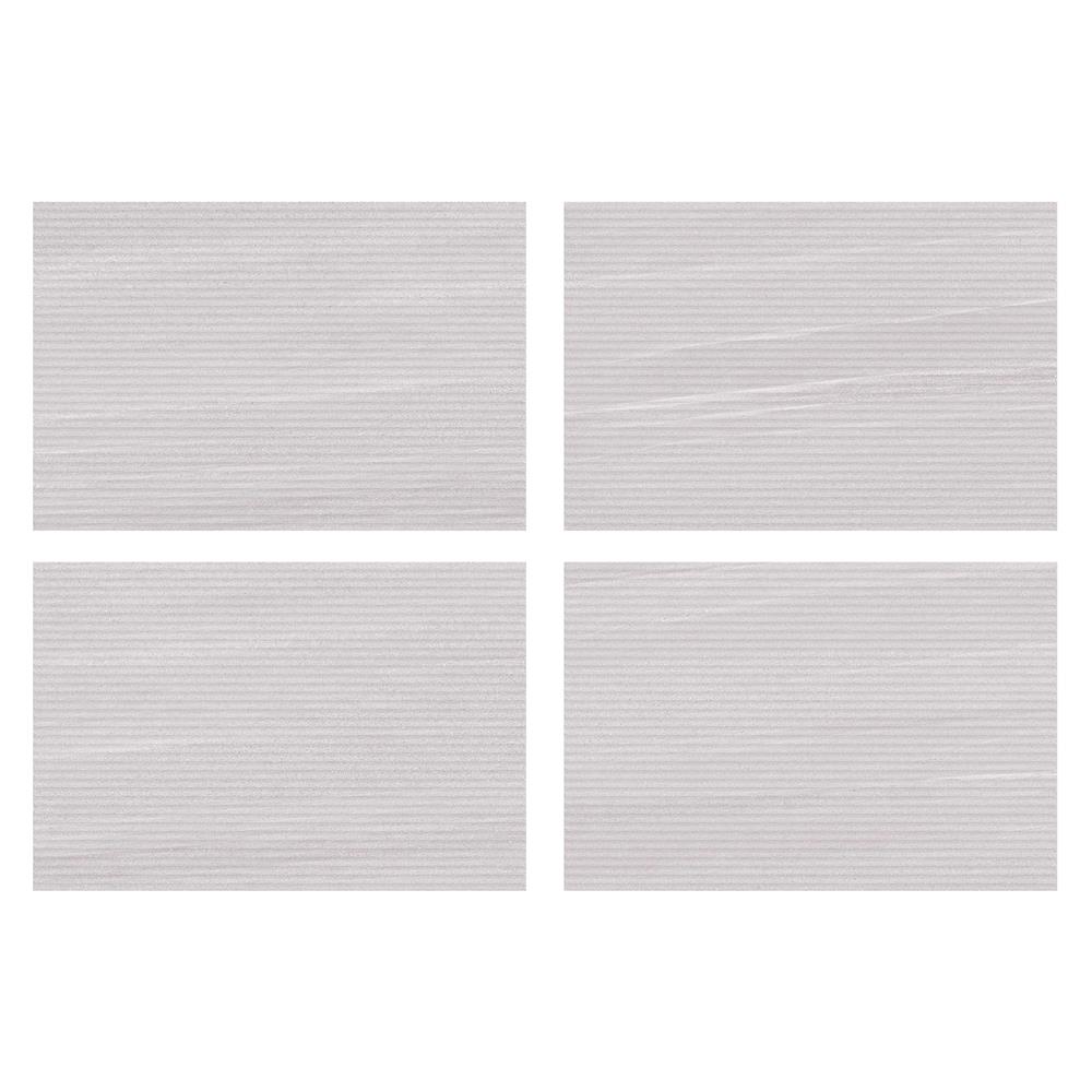 กระเบื้องผนัง 30x45 ซม. DURAGRES อูซี่ ไลน์ เกรย์ A 1.08 ตร.ม.