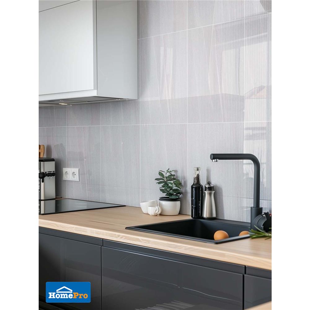 กระเบื้องผนัง 30x45 ซม. DURAGRES อูซี่ ไลน์ เกรย์ A 1.08 ตร.ม.