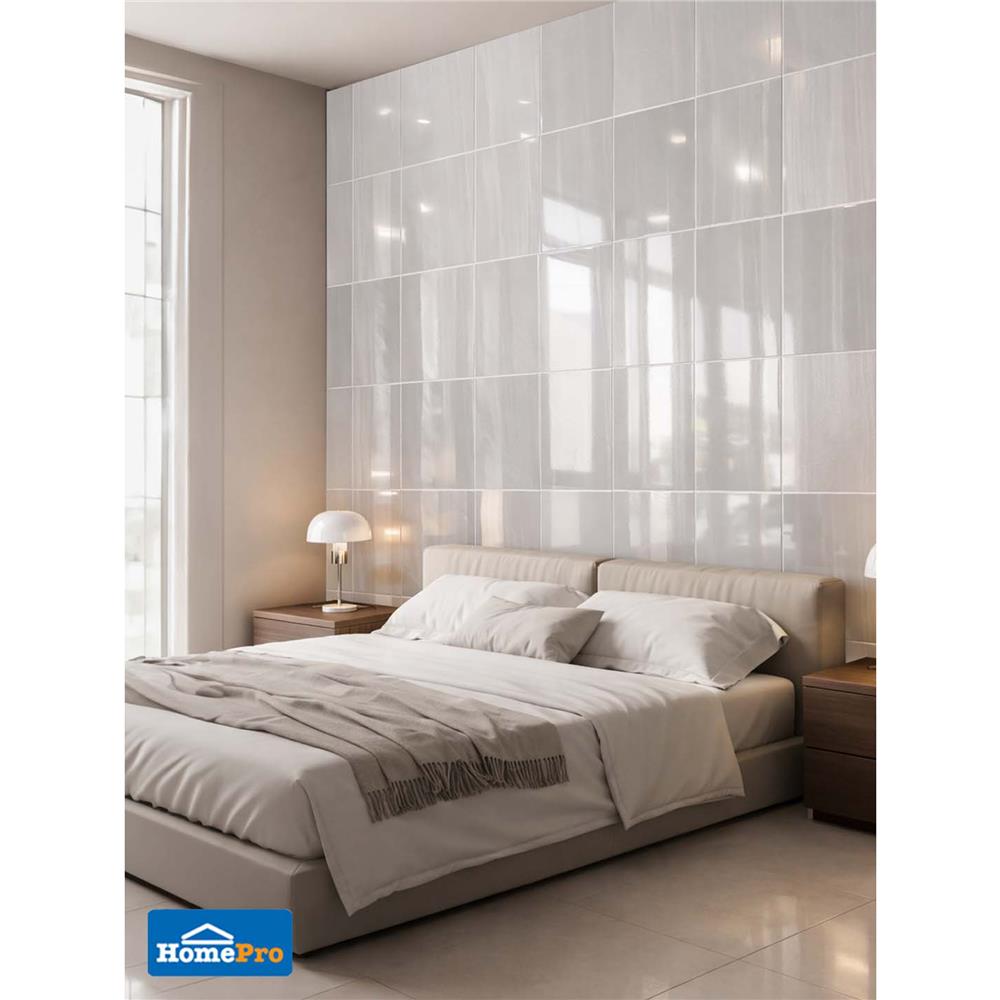 กระเบื้องผนัง 30x45 ซม. DURAGRES อูซี่ ไลน์ เกรย์ A 1.08 ตร.ม.