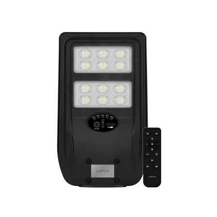 ไฟถนน SOLAR LAMPTAN METRO 200 วัตต์ DAYLIGHT สีดำ_0