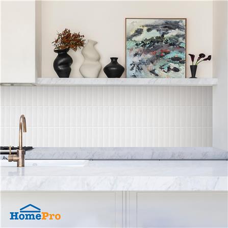 สติ๊กเกอร์ D.I.Y HOME LIVING STYLE GLOSSY 22x29 ซม. สีขาว (แพ็ก 4 ชิ้น)_1