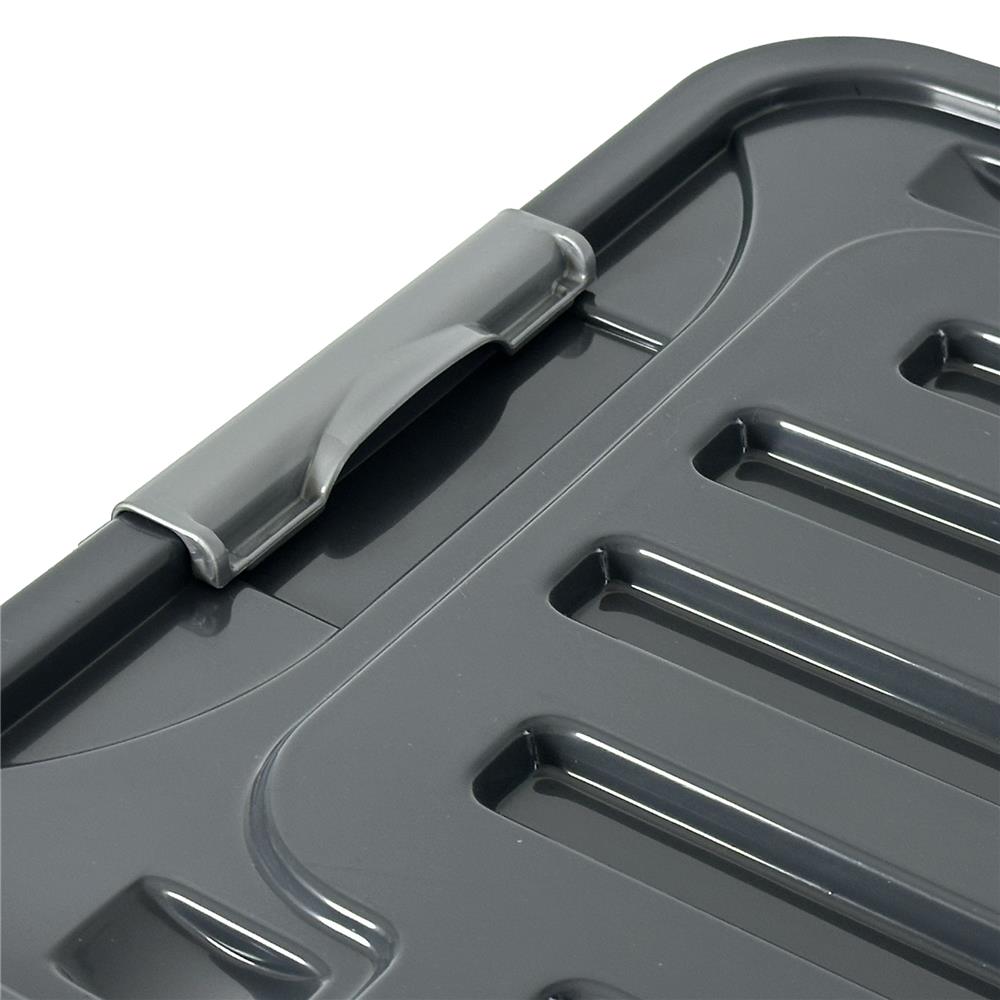 กล่องเก็บของ STACKO 50 ลิตร 42x60x29 ซม. สีเทา