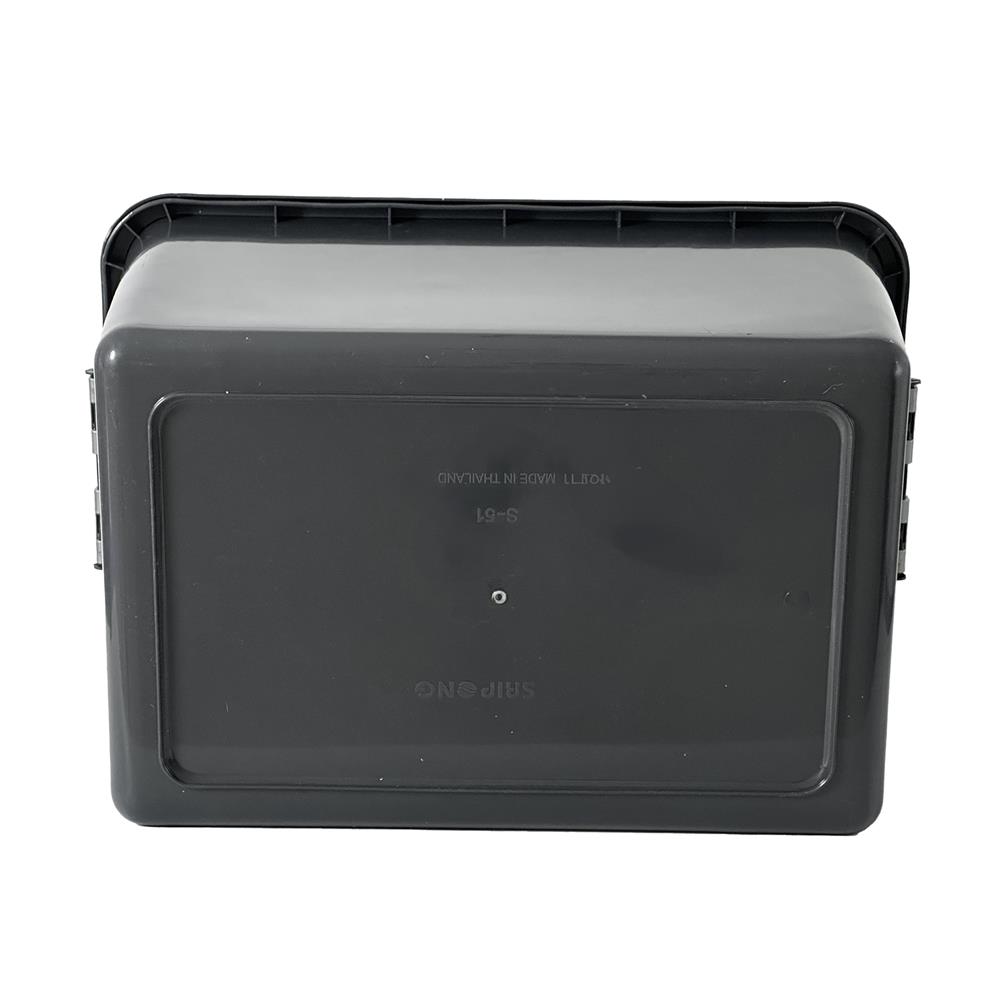 กล่องเก็บของ STACKO 50 ลิตร 42x60x29 ซม. สีเทา