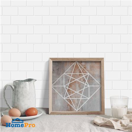 สติ๊กเกอร์ D.I.Y HOME LIVING STYLE MATT 30x30 ซม. สีขาว (แพ็ก 4 ชิ้น)_1