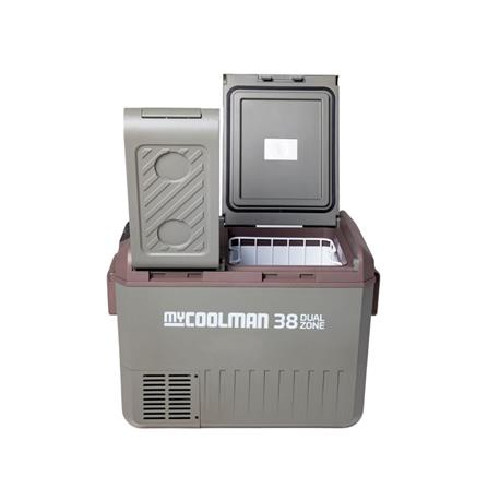 ตู้แช่แข็ง MYCOOLMAN MCMR38DZ 38 ลิตร สีเขียว/น้ำตาล_3