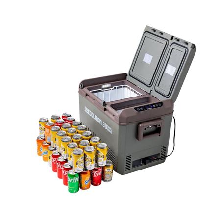 ตู้แช่แข็ง MYCOOLMAN MCMR38DZ 38 ลิตร สีเขียว/น้ำตาล_4