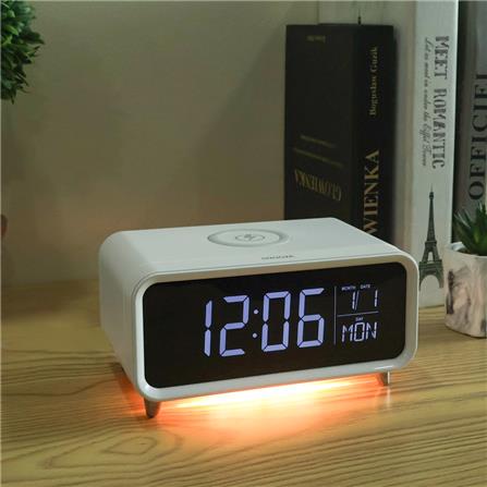 นาฬิกาดิจิทัล LED RIN 2150704022 6.6x3.4 นิ้ว สีขาว_4