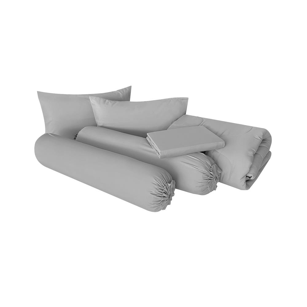 ชุดผ้าปูที่นอน 5 ฟุต (ชุด 6 ชิ้น) STEVENS SOFTEX ON16GR