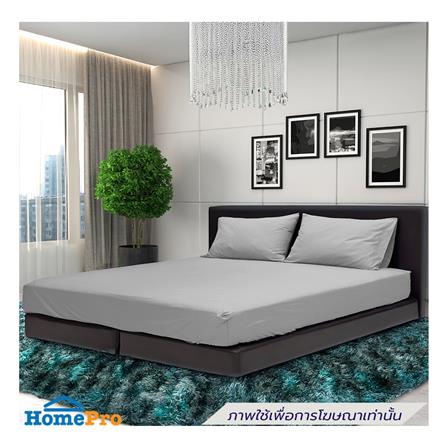 ชุดผ้าปูที่นอน 6 ฟุต (ชุด 5 ชิ้น) STEVENS SOFTEX ON16GR_0