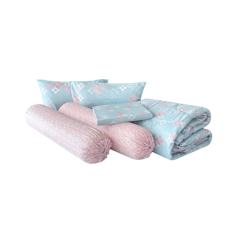 ชุดผ้าปูที่นอน 6 ฟุต (ชุด 6 ชิ้น) STEVENS SOFTEX PL88