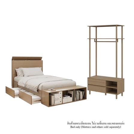 ชุดห้องนอน 3.5 ฟุต KONCEPT TOMO 59063120 สีแคชชูโอ๊ค_0