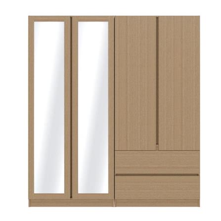 ชุดห้องนอน 3.5 ฟุต KONCEPT TOMO 59064227 สีแคชชูโอ๊ค_3