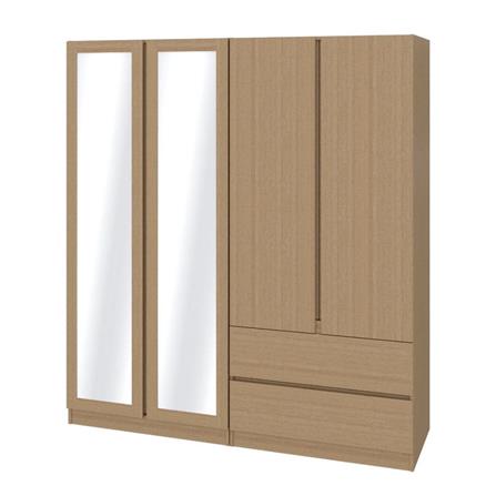 ชุดห้องนอน 3.5 ฟุต KONCEPT TOMO 59064227 สีแคชชูโอ๊ค_4