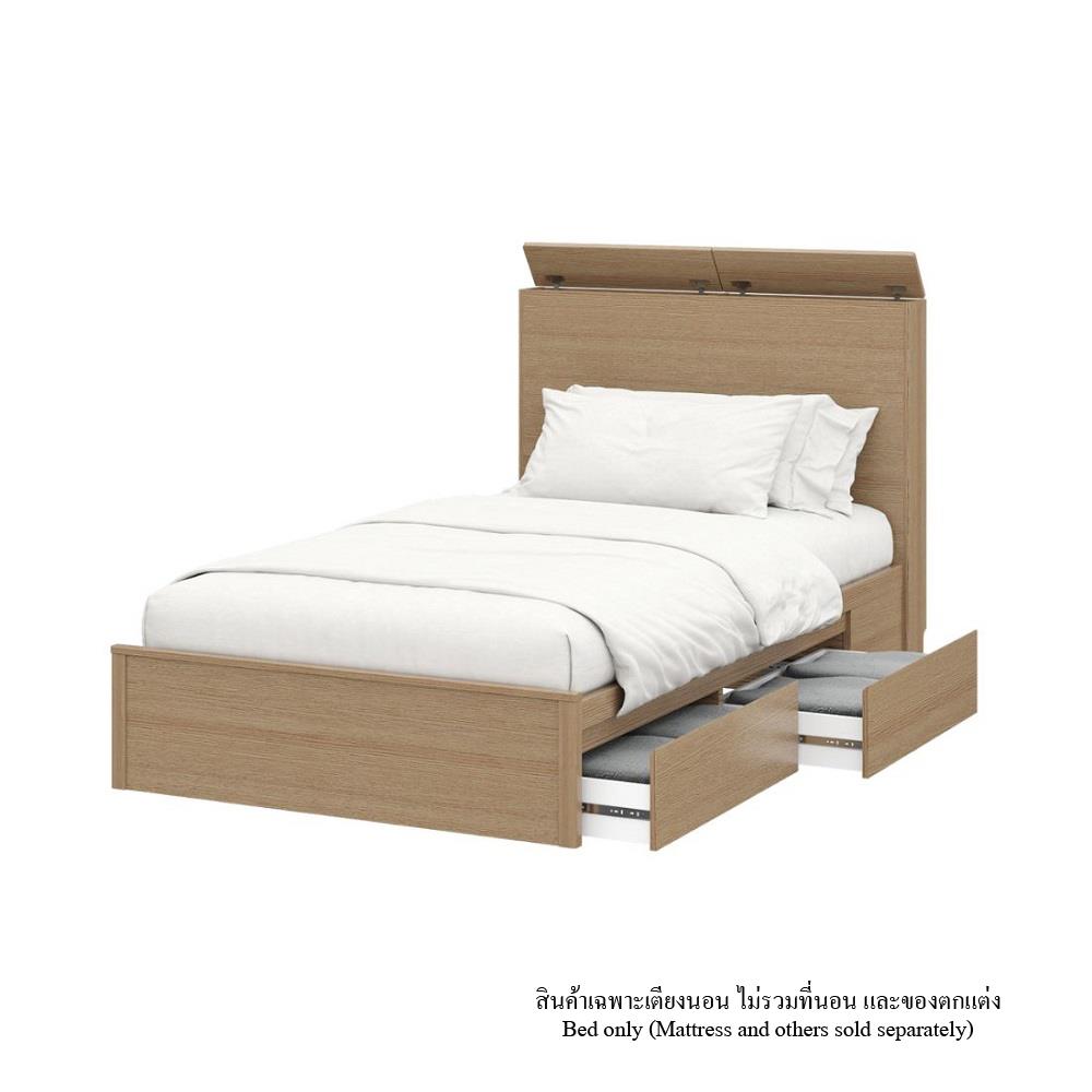 ชุดห้องนอน 3.5 ฟุต KONCEPT TOMO 59063884 สีแคชชูโอ๊ค