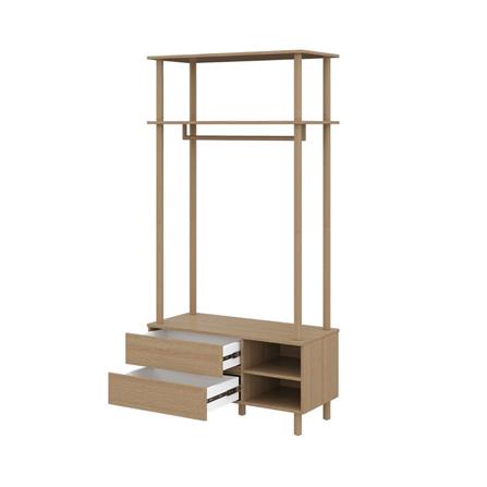 ชุดห้องนอน 3.5 ฟุต KONCEPT TOMO 59063884 สีแคชชูโอ๊ค_5