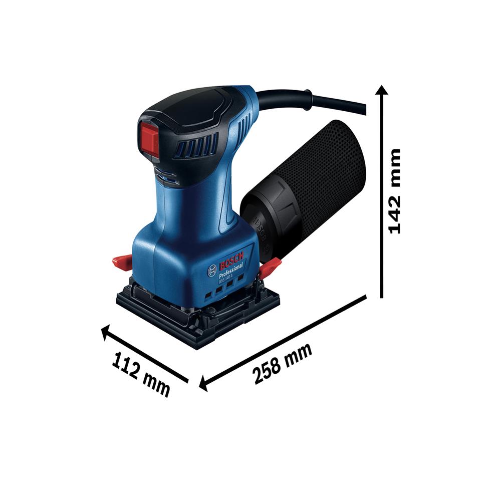 เครื่องขัดกระดาษทราย BOSCH GSS140A 220 วัตต์